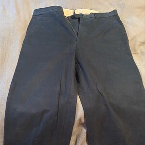 Luciano Barbera Elegant Navy Dress Pants
